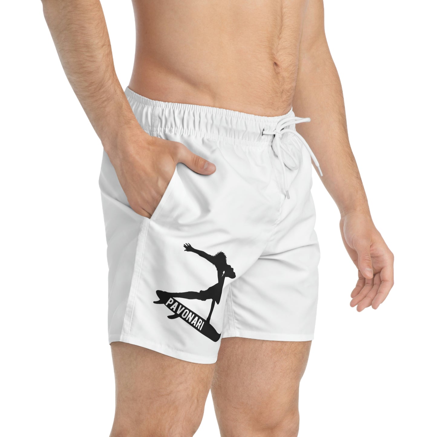 Pavonari Surf -  100% Polyester Swim Trunks