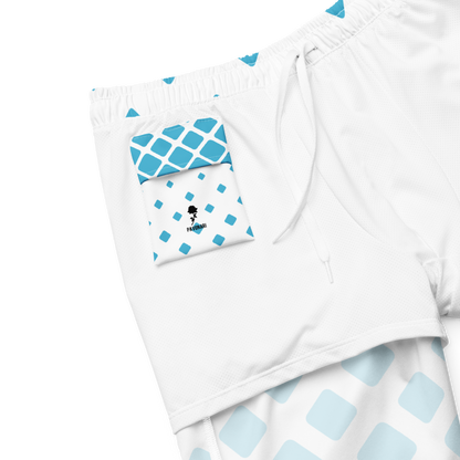 Pavonari White - Swim trunks