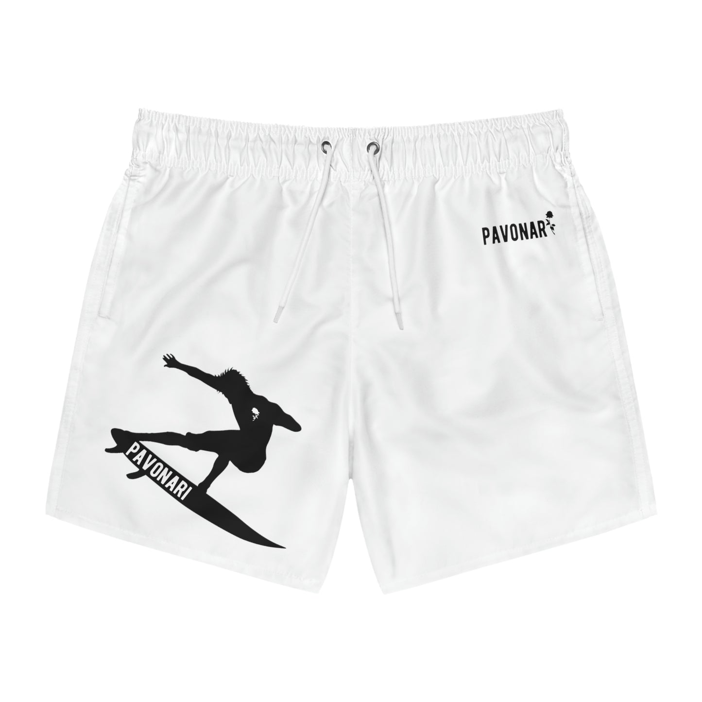 Pavonari Surf -  100% Polyester Swim Trunks